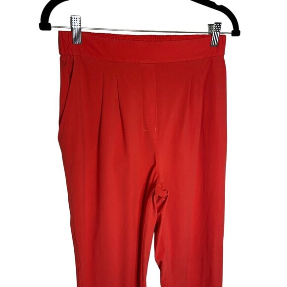 Lululemon Your True Trouser High Rise Crop Red-sz 6 - Picture 7 of 11